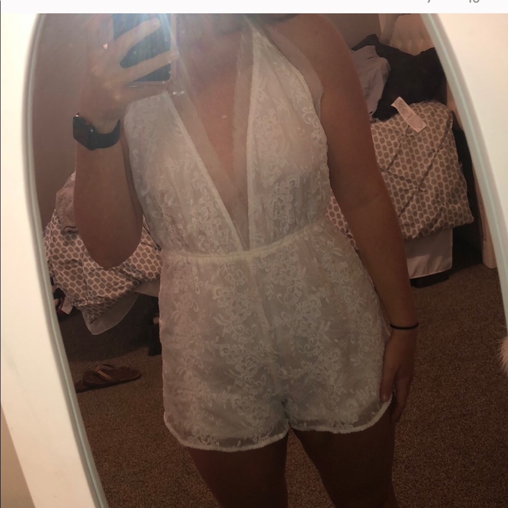 White romper